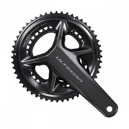 Angrenaje pedaliere - Angrenaj pedalier Shimano Ultegra FC-R8100, 2x12 viteze, Hollowtech II, fara aparatoare lant, brate 170mm, fara BB, 50x34T