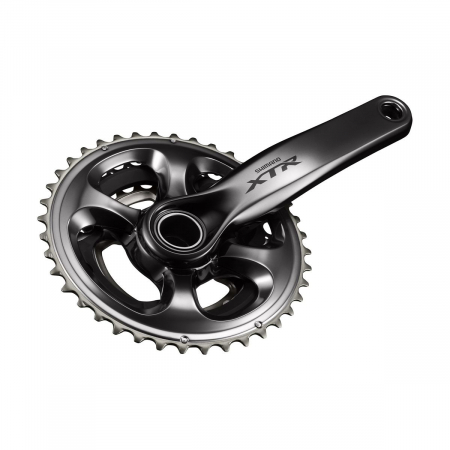 Angrenaj pedalier Shimano XTR FC-M9020-3, 3x11 viteze, Hollowtech II, fara aparatoare lant, brate 170mm, fara BB, 40x30x22T [1]