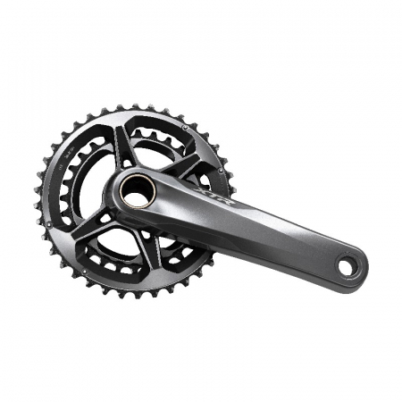 Angrenaje pedaliere - Angrenaj pedalier Shimano XTR FC-M9100-2, 2x12 vit, brate 170mm, fara BB, cu TL-FC41, 38x28T