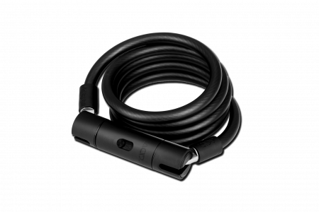 Antifurturi bicicleta - Antifurt Acid Cable Lock Corvid K180, 12x1800mm, negru