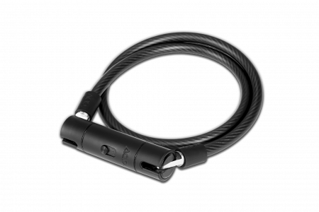 Antifurturi bicicleta - Antifurt Acid Cable Lock Corvid K90, 12x900mm, negru