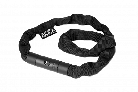Antifurt Acid Chain Lock Corvid K100, 6x1000mm, negru [0]
