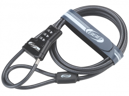 Antifurturi bicicleta - Antifurt BBB MicroLoop 4.8x1500mm