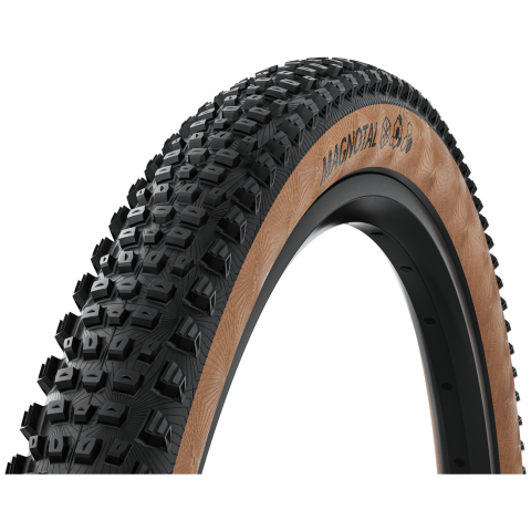 Cauciucuri si camere bicicleta - Anvelopa pliabila Continental Magnotal Trail Soft 60-622 (29 X 2.40) Soft comp, Tubeless Ready, black/transparent