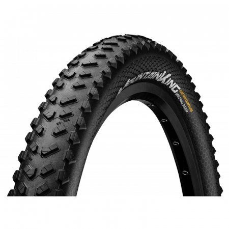 Cauciucuri bicicleta - Anvelope - Anvelopa pliabila Continental Mountain King ShieldWall 27.5, Negru, 65-584, 27.5x2.6