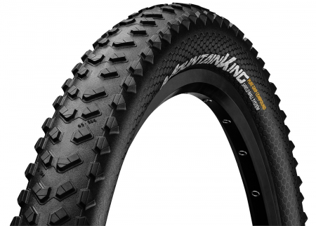 Cauciucuri bicicleta - Anvelope - Anvelopa pliabila Continental Mountain King ShieldWall 26, Negru, 58-559, 26x2.3