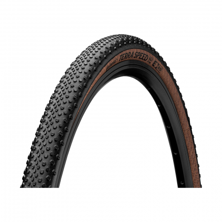 Anvelopa pliabila Continental Terra Speed ProTection, Negru/Maro, 700x45C, 45-622 [0]