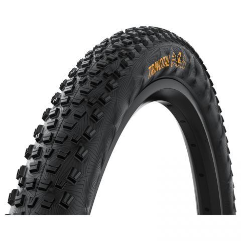 Cauciucuri si camere bicicleta - Anvelopa pliabila Continental Trinotal Race Grip 55-622 (29 X 2.20) Grip comp, Tubeless Ready, black/black