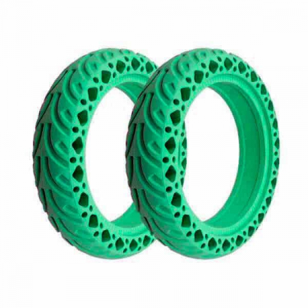 Anvelopa plina pentru trotineta Xiaomi Model V3, 8.5×2, Verde [1]