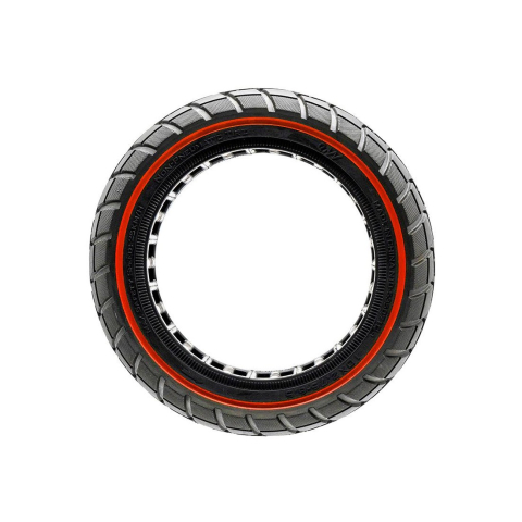Anvelope trotinete electrice - Anvelopa plina trotineta Ultra-Light E-Wheel 10x2.75-6.5/B55 - Red line