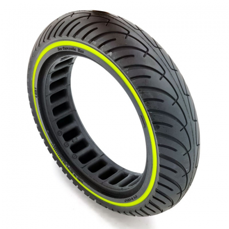 Anvelopa plina trotineta Ultralight pentru Xiaomi 8.5×2.0 - Verde Fluo [1]