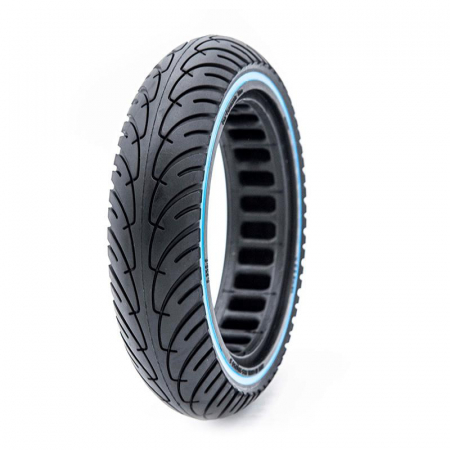 Anvelope trotinete electrice - Anvelopa solida ultra-usoara 8.5x2 Negru/Albastru