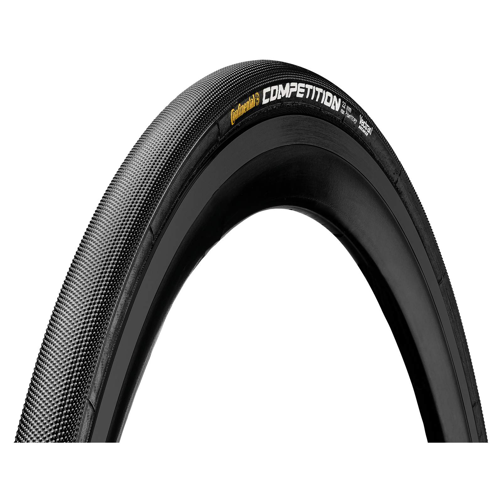 Cauciucuri bicicleta - Anvelope - Anvelopa tubulara Continental Competition 28, Negru, 25-28", 28x25mm