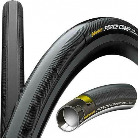 Anvelopa tubulara Continental Force Comp 28x24mm Neagra [1]