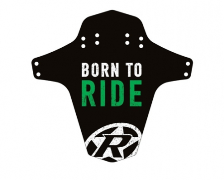 Aparatori de noroi - Aparatoare Reverse Born to Ride negru/alb/verde