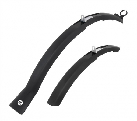 Aparatori de noroi - Aparatori Force 26-28 plastic negre terminatie lata