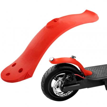 Aripa spate scurta pentru trotineta Xiaomi M365, Essential, 1S, Pro si Pro 2, Rosu (carlig inclus) [1]