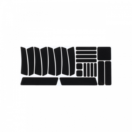 Autocolant protectie cadru BBB BBP-71 MultiVis 3M Negru [1]