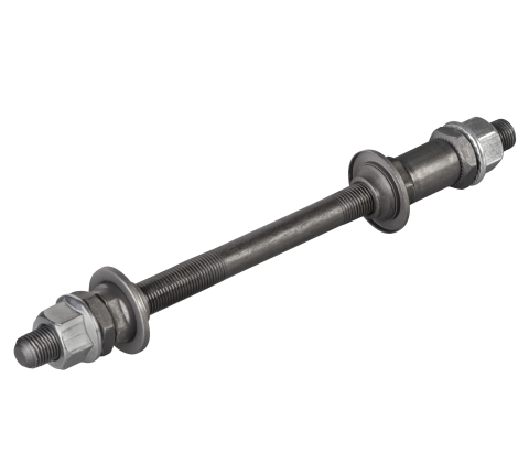 Butuci roti - Ax butuc spate Force cu piulita 175x9.5mm