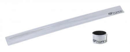 Reflectorizante - Banda Reflectorizanta Retractabila Force 38 cm Argintie