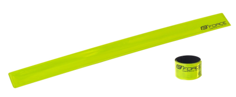 Reflectorizante - Banda Reflectorizanta Retractabila Force 38 cm Galben Fluo