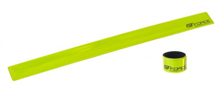 Reflectorizante - Banda Reflectorizanta Retractabila Force 38 cm Galben Fluo