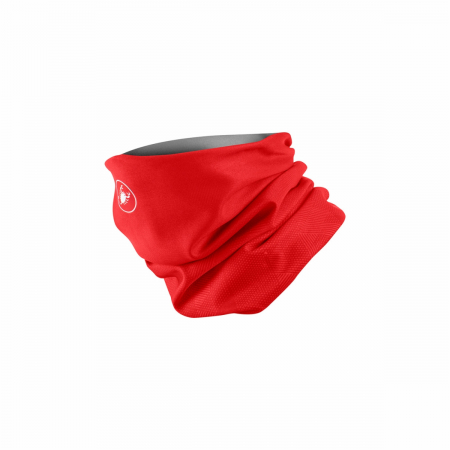 Imbracaminte ciclism - Bandana tubulara Castelli PRO Thermal Head Thingy, Rosu, UNI