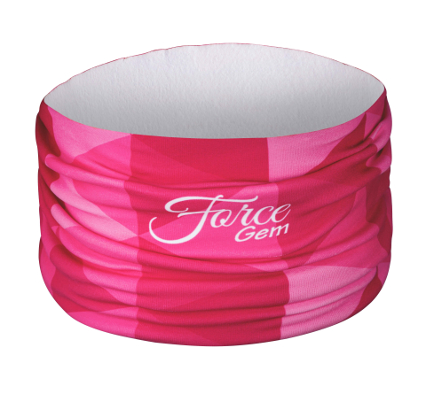 Imbracaminte ciclism - Bandana Force GEM primavara/toamna, roz UNI