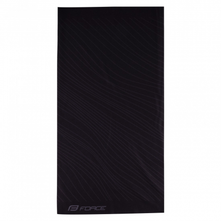 Imbracaminte ciclism - Bandana tubulara multifunctionala Force Layer, de vara, Neagra