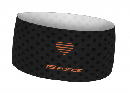 Sepci, Caciuli, Cagule - Bandana Force Points, negru/portocaliu, UNI