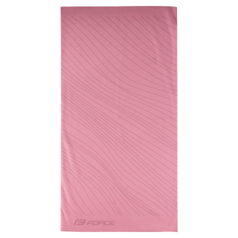Imbracaminte ciclism - Bandana tubulara multifunctionala Force Layer, de vara, Roz