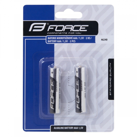 Baterii - Baterii Alkaline Aaa Force 46240 1.5V 2 Bucati