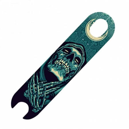 Accesorii trotinete electrice - Baza antialunecare PVC pentru trotineta Xiaomi Pro si Pro 2 - Black Skull