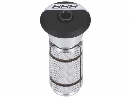 Cuvete furca - Capac cu floare BBB PowerHead BAP-03 negru mat aluminu 1 1/8