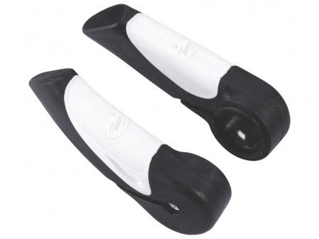 Extensii ghidon (Coarne) - Extensii ghidon BBB BBE-2127L InterSticks 85 mm albe
