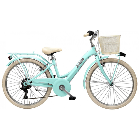 Biciclete Copii - Bicicleta copii Adriatica Panda 24", 7 viteze, Albastru Deschis