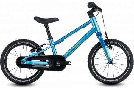 Biciclete Copii - Bicicleta copii Cube Numove 140 Albastru/Lime 14 inch
