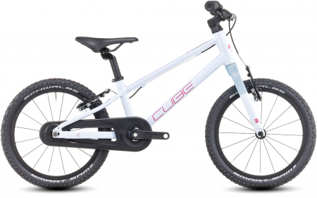 Biciclete Copii - Bicicleta copii Cube Numove 160, alb/roz