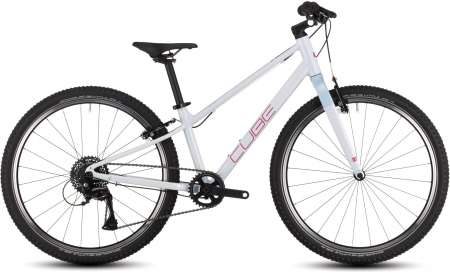 Biciclete Copii - Bicicleta copii Cube Numove 240 Alb/Roz 24 inch