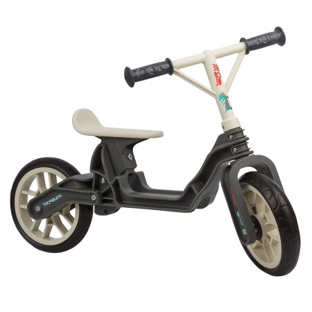 Bicicleta fara pedale Polisport Balance Bike, 12 inch, Gri-Crem [1]