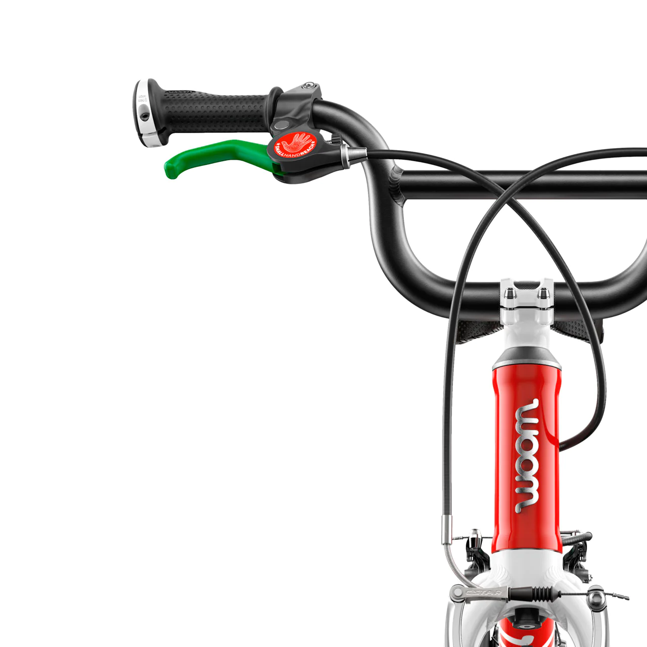 Bicicleta copii Woom 2, 14 inch, Galben [2]