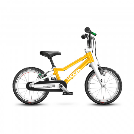 Bicicleta copii Woom 2, 14 inch, Galben [0]