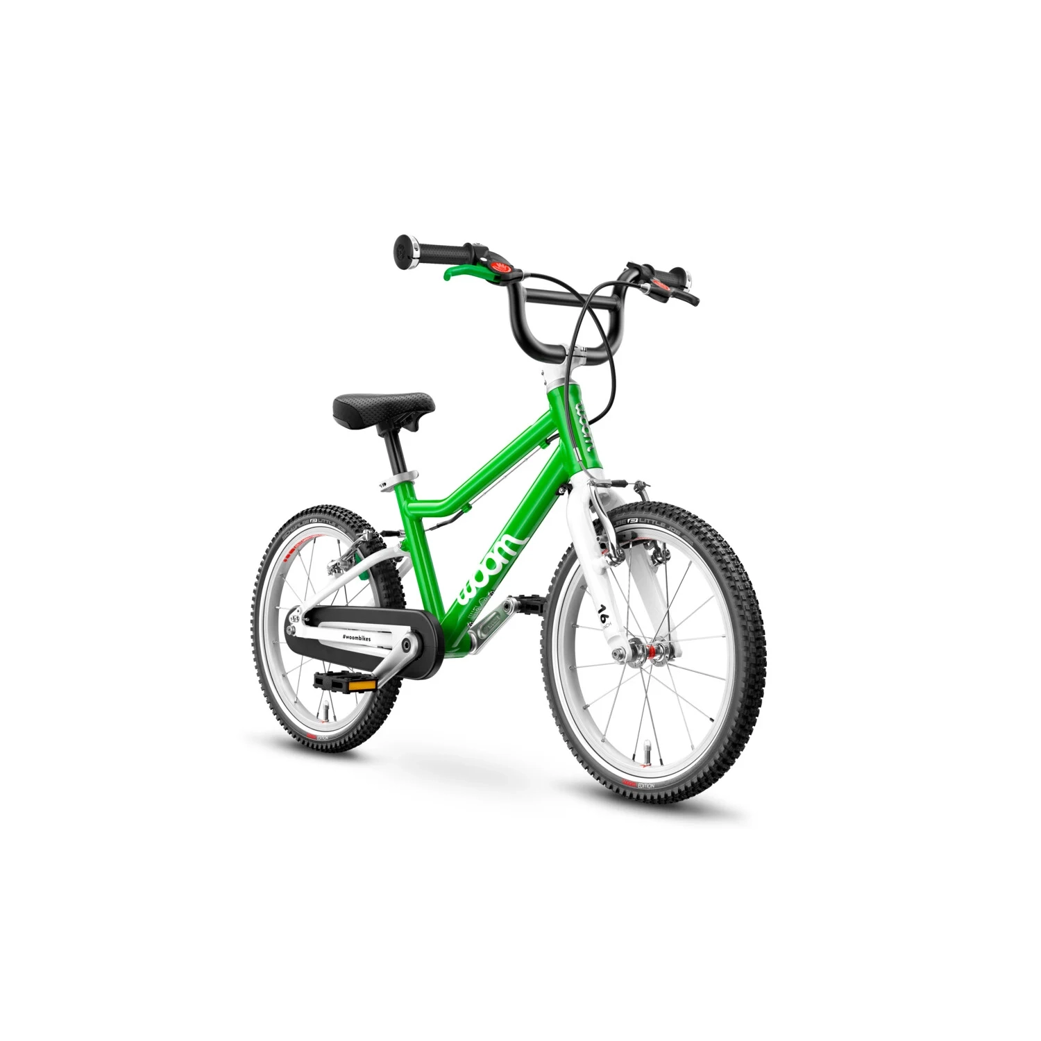 Bicicleta copii Woom 3, 16 inch, Verde [1]