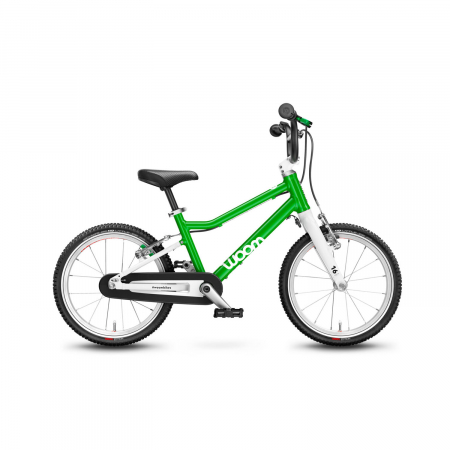 Bicicleta copii Woom 3, 16 inch, Verde [0]
