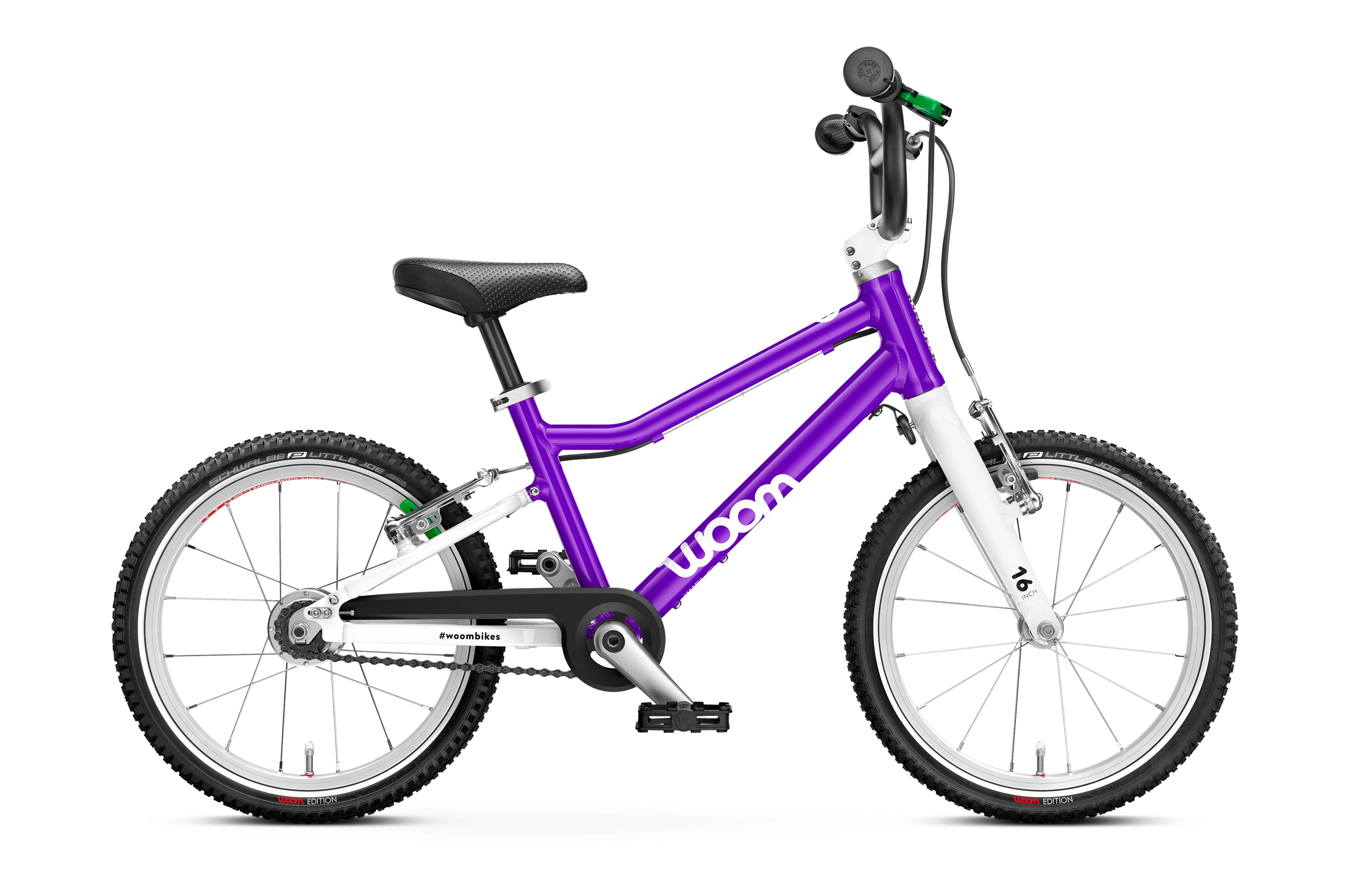 Bicicleta copii Woom 3 Automagic, 16 inch, Mov [0]