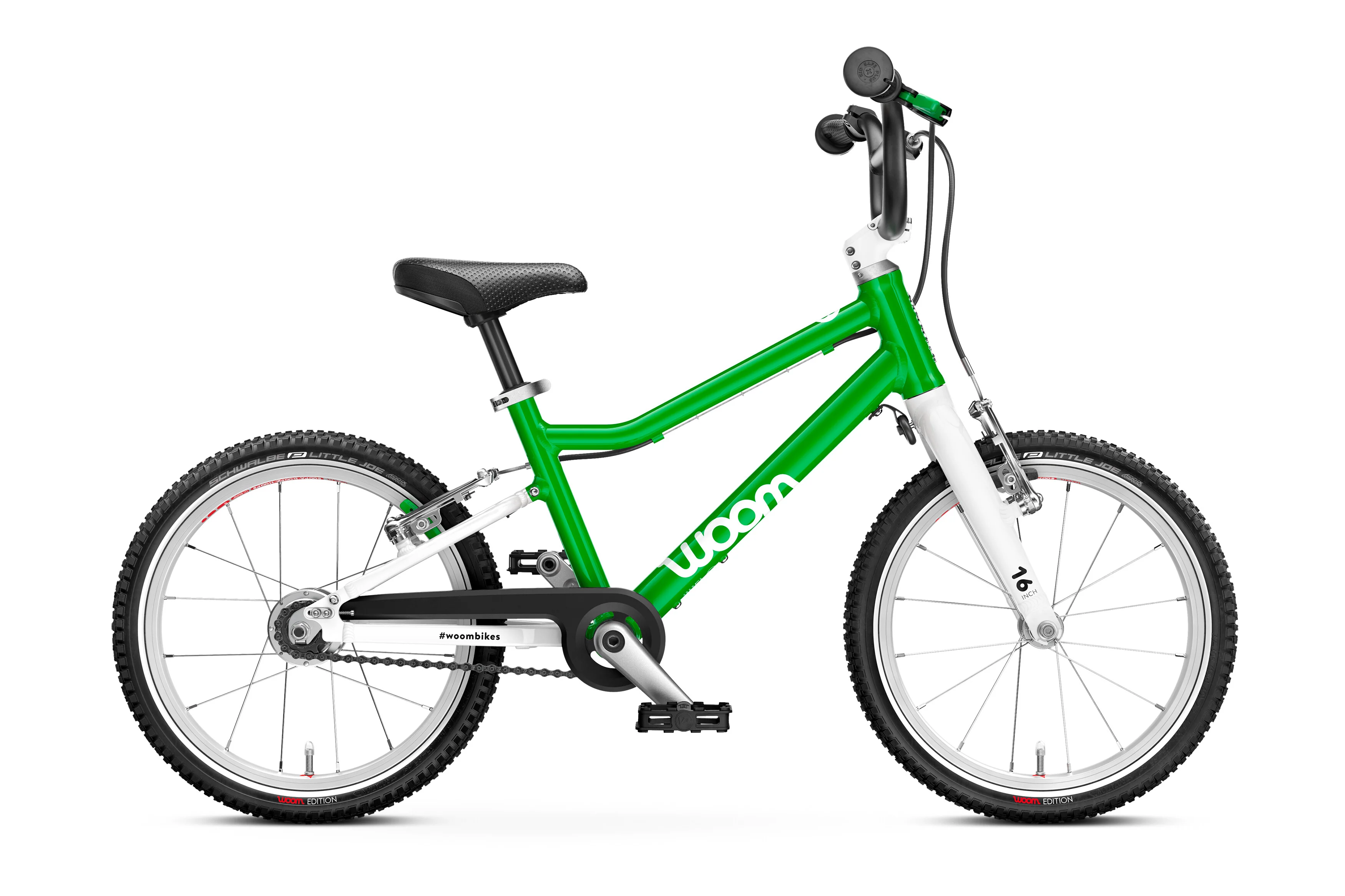 Bicicleta copii Woom 3 Automagic, 16 inch, Verde [0]