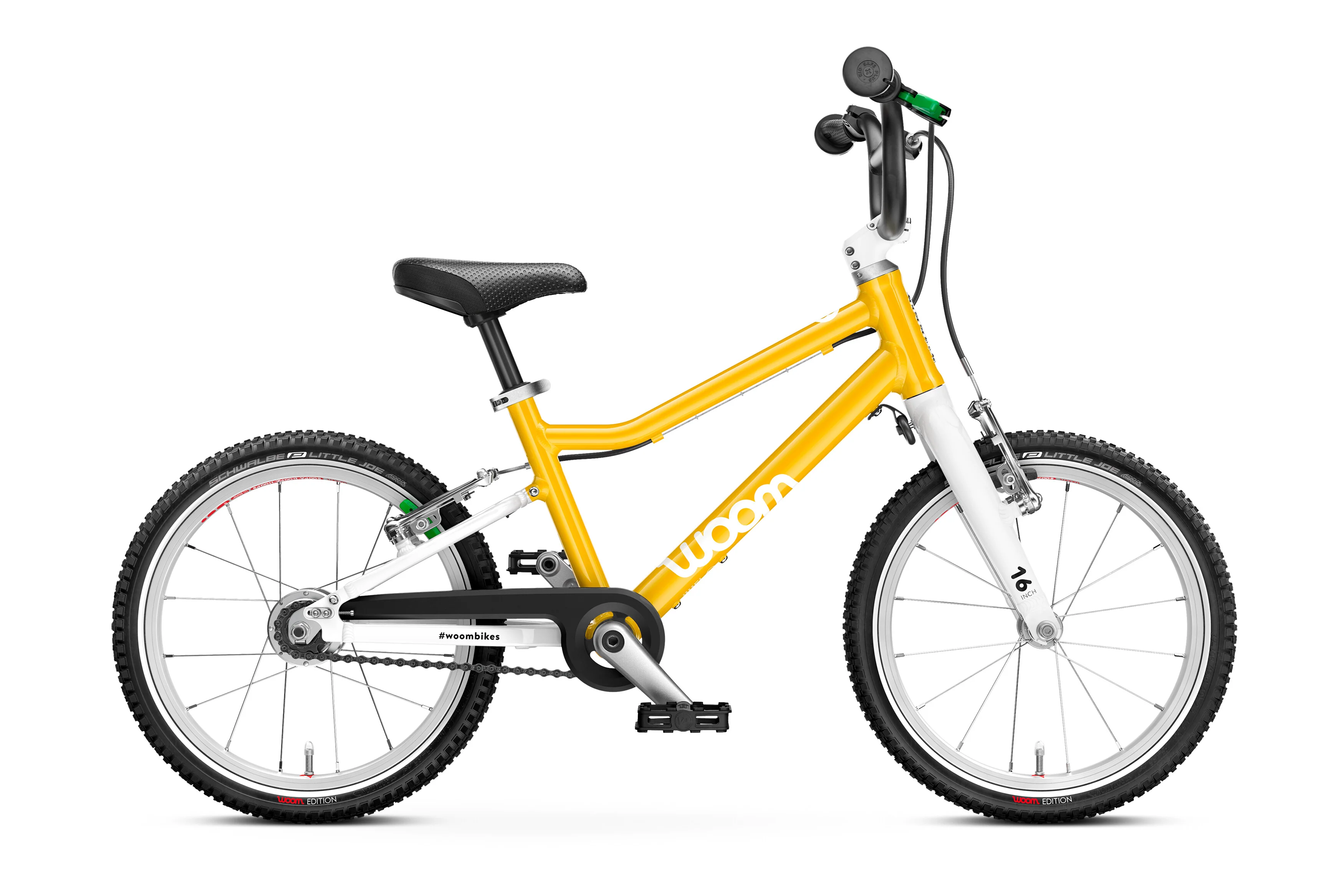 Bicicleta copii Woom 3 Automagic, 16 inch, Galben [0]