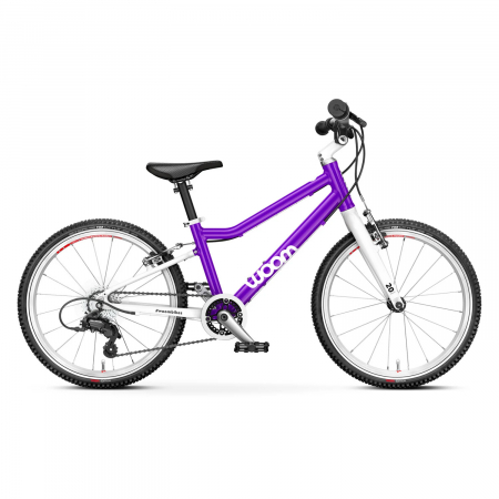 Bicicleta copii Woom 4, 20 inch, Mov [0]