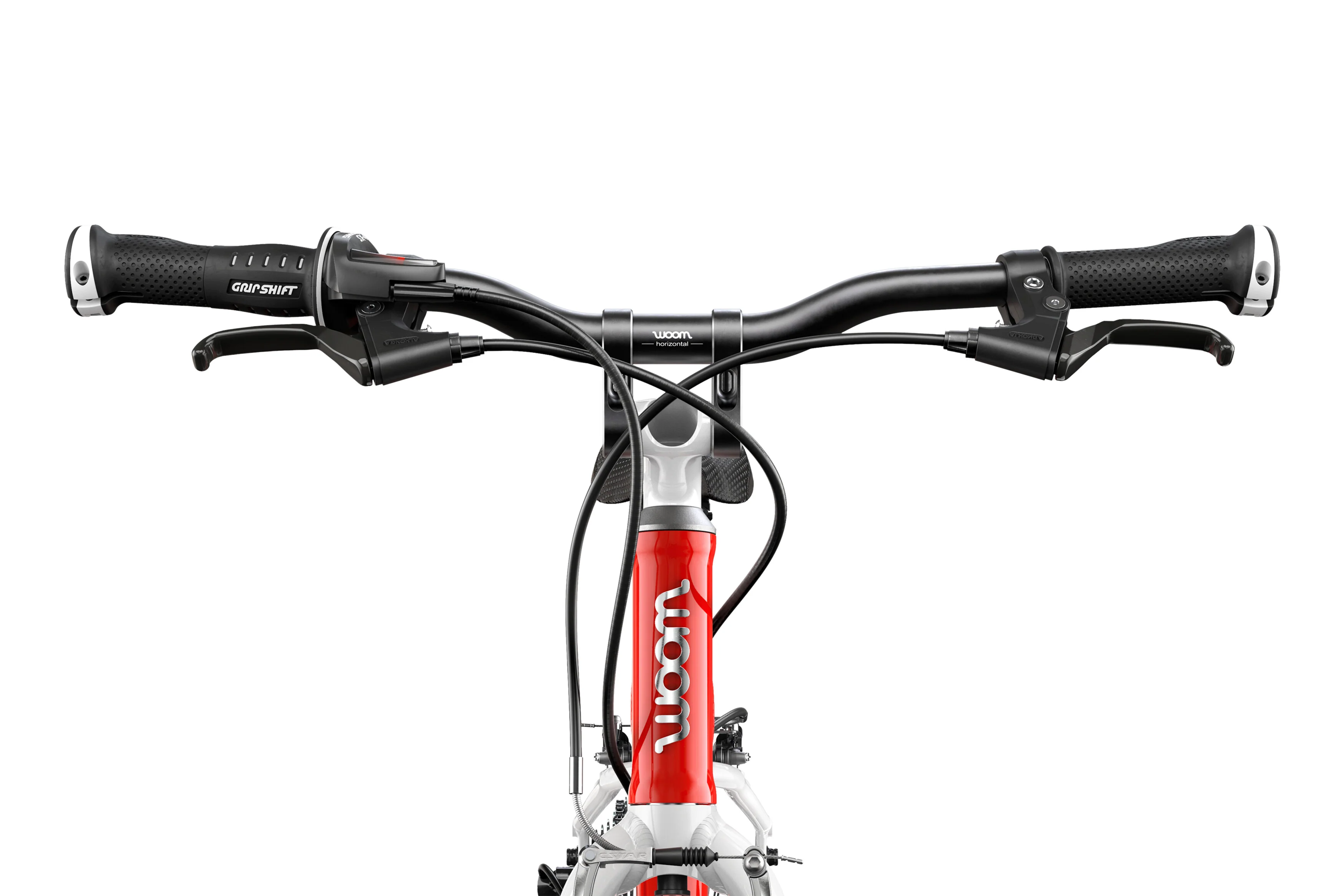 Bicicleta copii Woom 4, 20 inch, Rosu Anodizat [2]