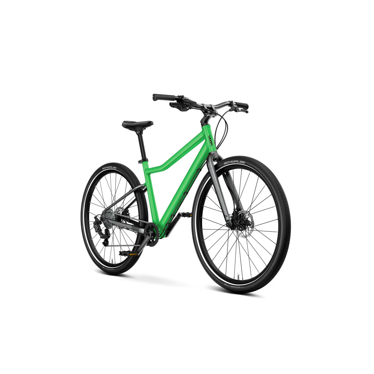 Biciclete Mountainbike - Bicicleta copii Woom Explore 6, roti 26, Jungle Green